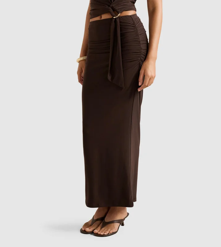 Forever New  JAZELLE Jersey Maxi Skirt for Women | Best Price UAE